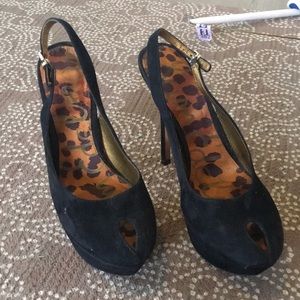 Sam Edelman black heels 7